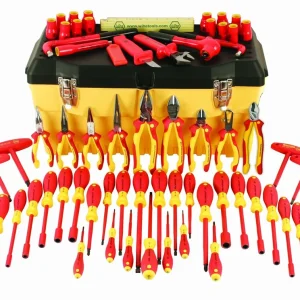 Wiha Insulated Tool Set for Electricians, 80 Pieces (32877)