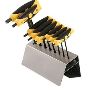 Wiha T-Handle Soft Grip Ball End Hex Set, 8-Piece (33499)