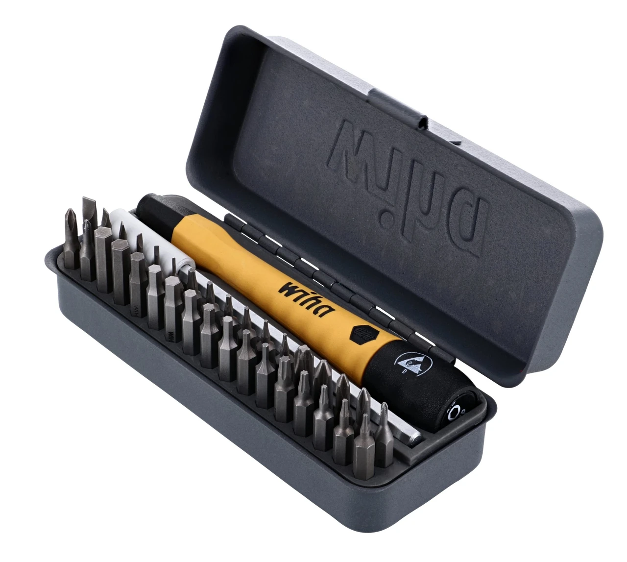 Wiha 36 Piece ESD Precision Micro Bit Set for Electronics (75979) — product image 2