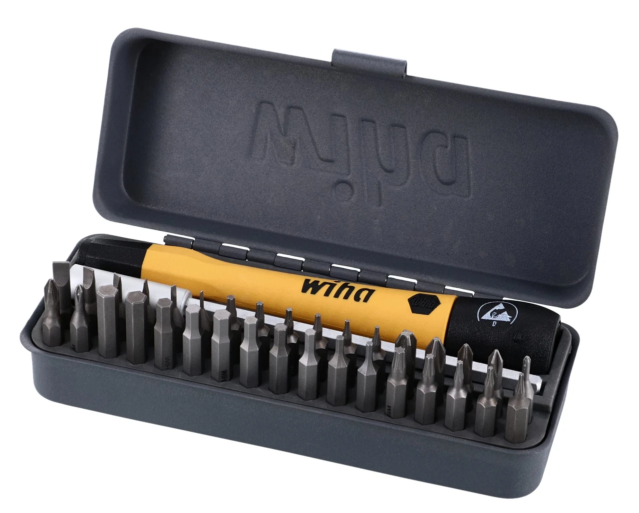 Wiha 36 Piece ESD Precision Micro Bit Set for Electronics (75979) — product image 3