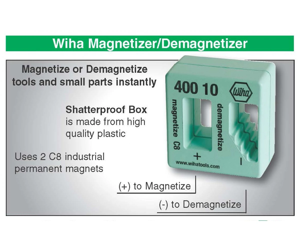Wiha Magnetizer and Demagnetizer (40010) — product image 2