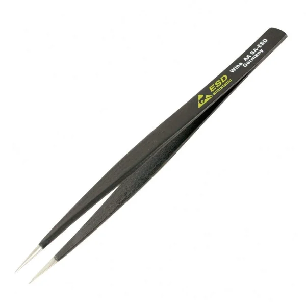 Wiha Universal Fine Point Tweezers AA SA 130mm (44501)