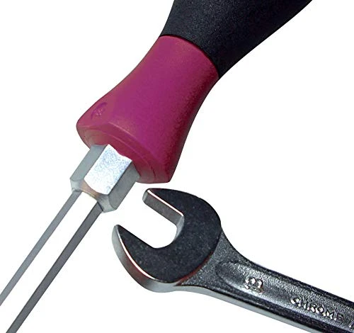 Wiha Screwdriver Set, Slotted and Phillips, Heavy Duty MicroFinish Handle (53398) — product image 3