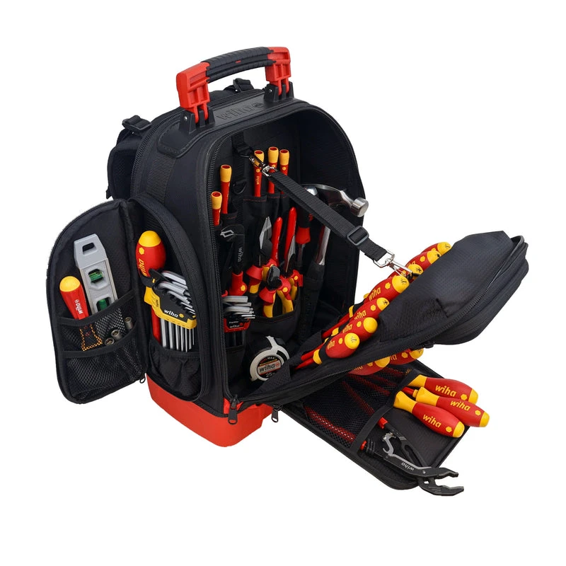Wiha 59 Piece Master Electrician's Insulated Tool Kit Backpack (91872) — product image 3