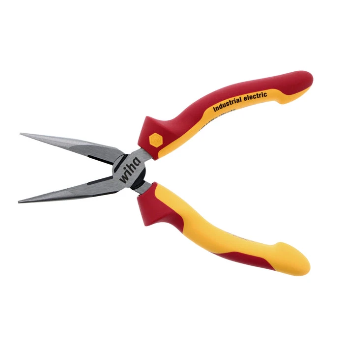 Wiha 6.3" Insulated Industrial Long Nose Pliers (32926) — product image 2