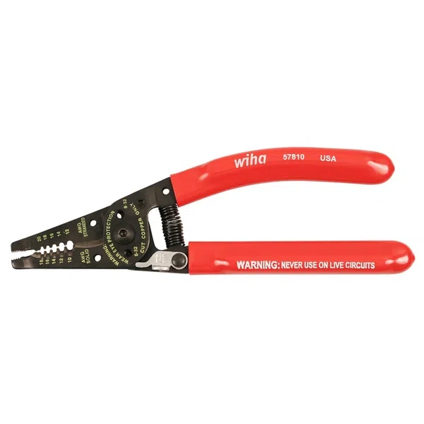 Wiha 7.25" Classic Grip Wire Strippers (57810)