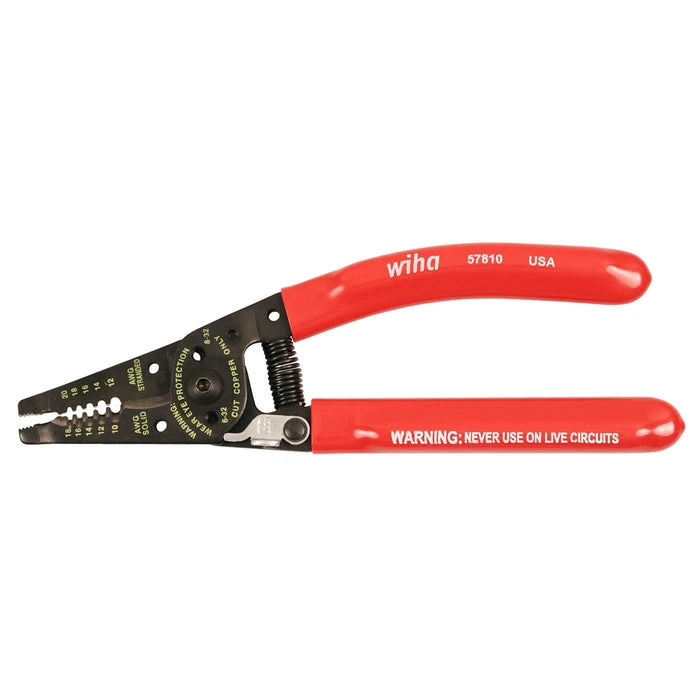 Wiha 7.25" Classic Grip Wire Strippers (57810)