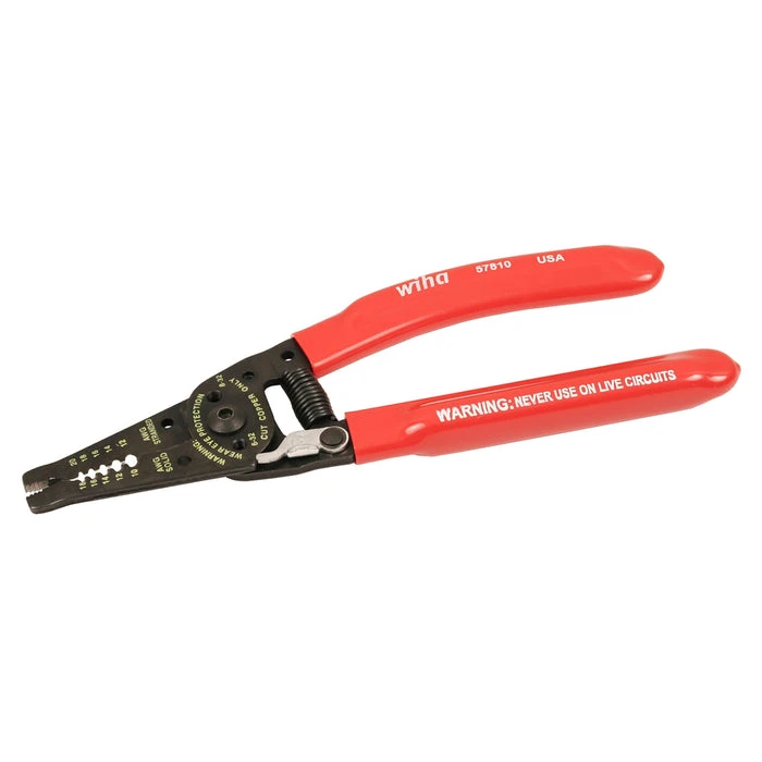 Wiha 7.25" Classic Grip Wire Strippers (57810) — product image 2