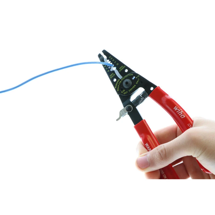 Wiha 7.25" Classic Grip Wire Strippers (57810) — product image 3