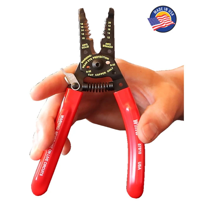 Wiha 7.25" Classic Grip Wire Strippers (57810) — product image 4