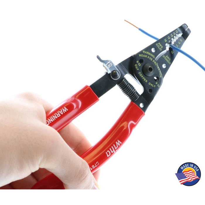Wiha 7.25" Classic Grip Wire Strippers (57810) — product image 5