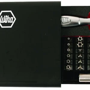 Wiha Security Bits Collector with 1/4" Ratchet 39-Piece Set (71988)