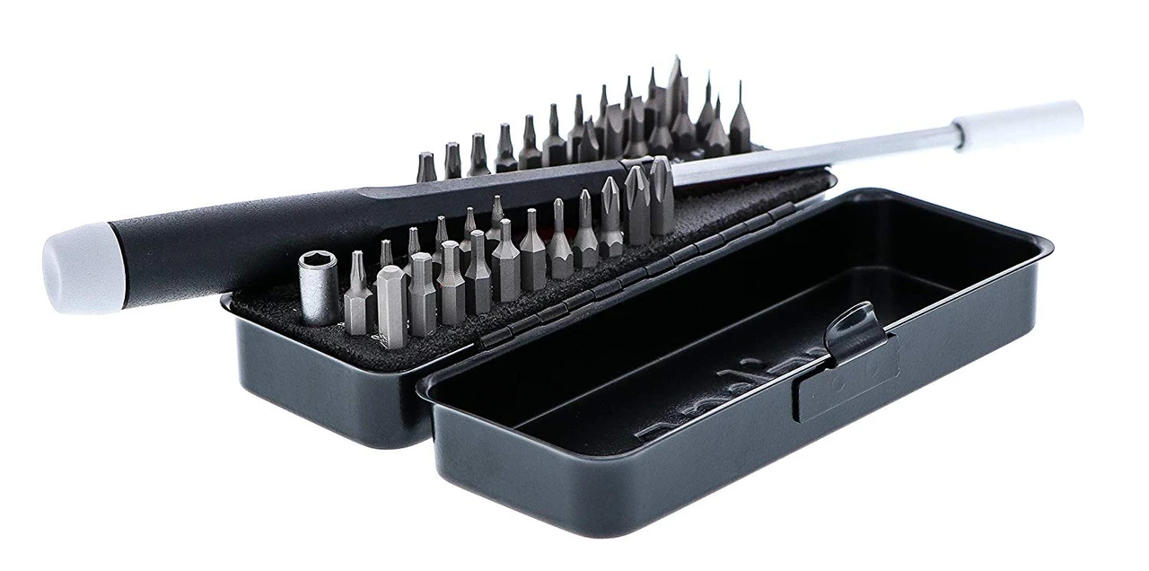 Wiha System 4 ESD Safe Mini Micro Bit Set, 39 Pieces (75980) — product image 3