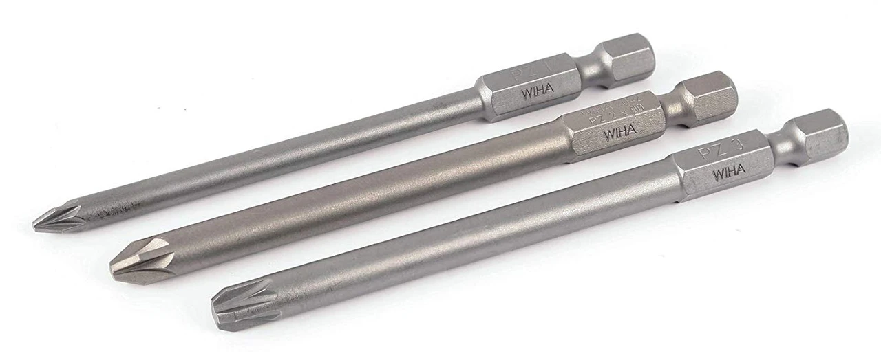 Wiha PoziDriv Power Blade Set, 3 Piece (76091)
