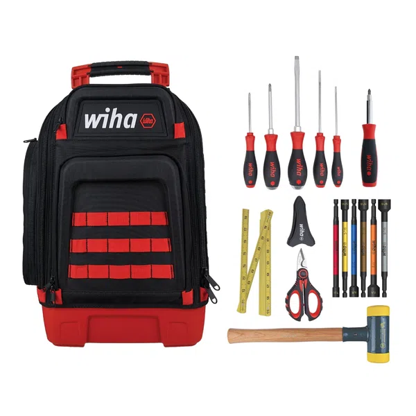 Wiha Industrial Mro Tool Kit In Heavy Duty Backpack - 15 Piece (91875)