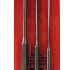 Wilde Tool 3-Piece Long Pin Punch Set-Vinyl Pouch (PPL 3.NP/VP)