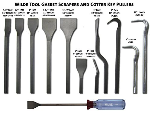 Wilde Tool 516-2432.Np/Cc 11" Gasket Scraper-3/4" Face (516-2432.NP/CC) — product image 4