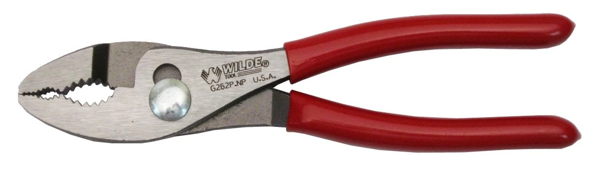 Wilde Tool 6-1/2" Slip Joint Pliers-Polished (G262P.NP/CC)