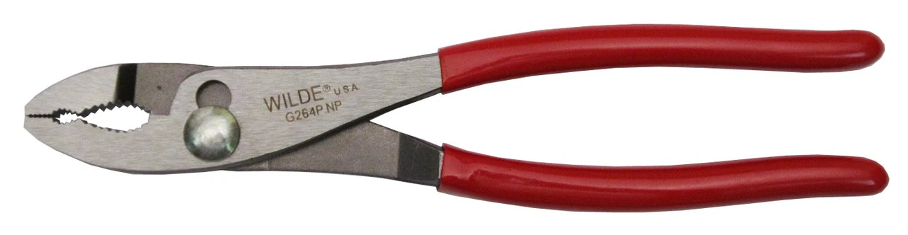 Wilde Tool Combination Slip Joint Pliers, 10" With Polished Finish (G264P.NP/CS)