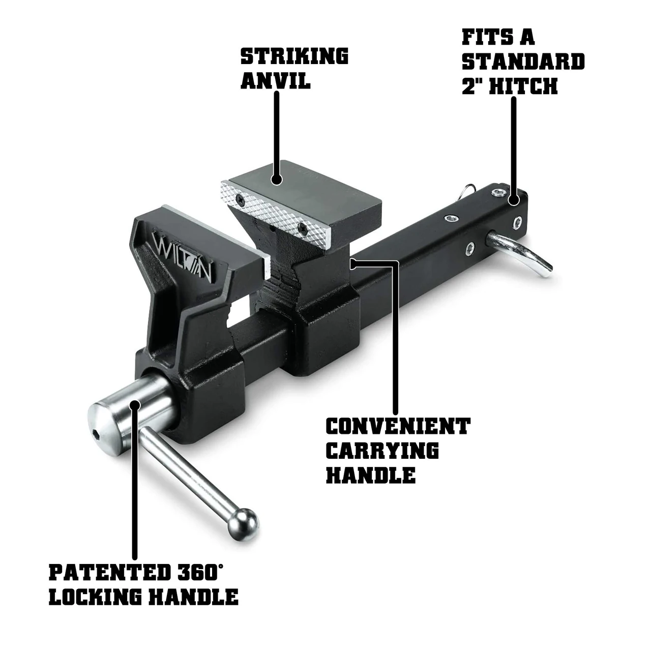 Wilton ATV All-Terrain Vise 5" Jaw Width & 6" Maximum Opening (10025) — product image 2