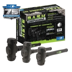 Wilton 3 Piece B.A.S.H Dead Blow Hammer Kit (11113)