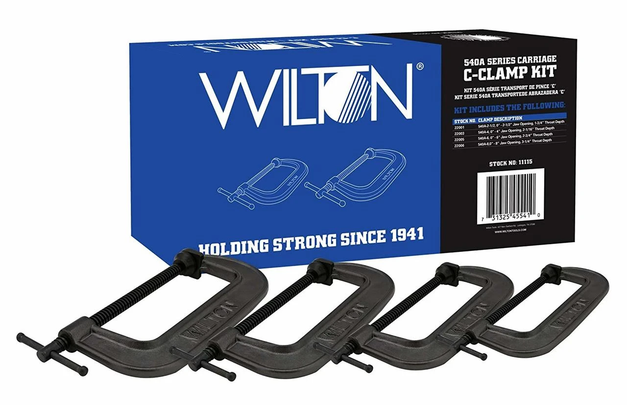 Wilton 540A Series Carriage C-Clamp Kit (11115)