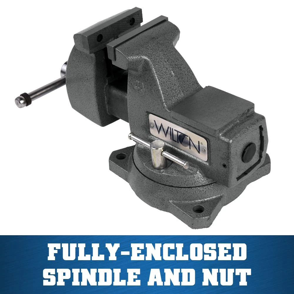 Wilton 744 Model Mechanics Bench Vise w/ 4" Jaw Width (21300) — product image 4