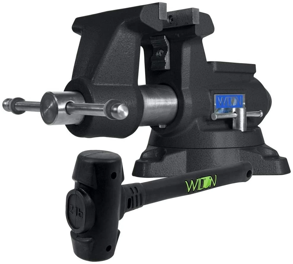 Wilton Black Special Edition 855M Pro Vise and Hammer Kit (28811DB)
