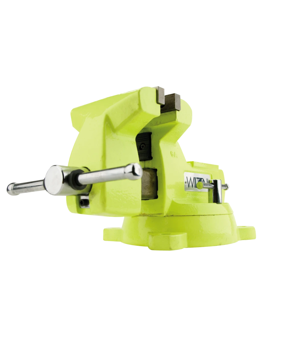 Wilton 1550 Model High-Vis Safety Bench Vise 5" Jaw Width (63187)