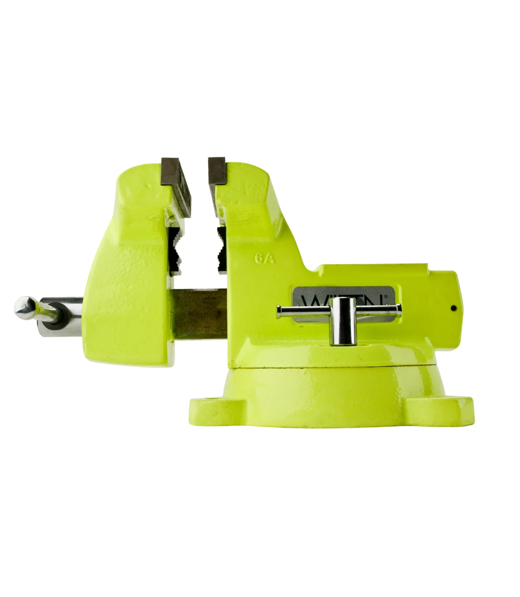 Wilton 1550 Model High-Vis Safety Bench Vise 5" Jaw Width (63187) — product image 2
