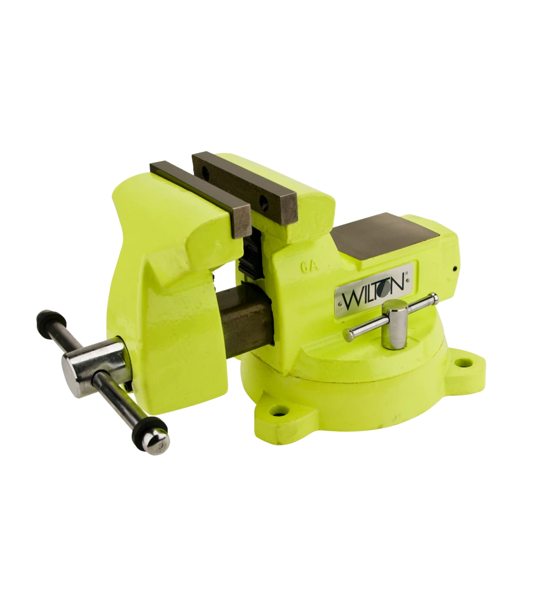 Wilton 1550 Model High-Vis Safety Bench Vise 5" Jaw Width (63187) — product image 3