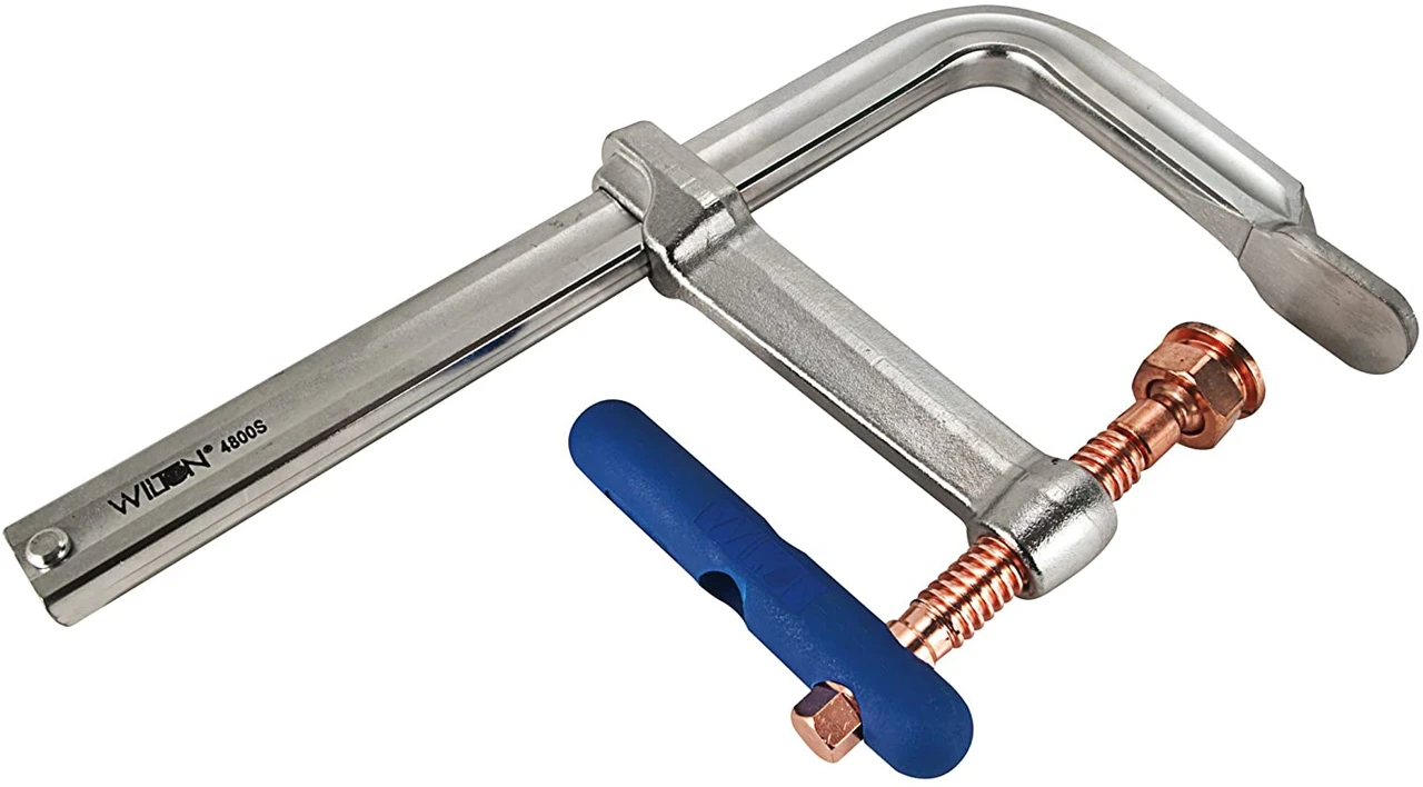 Wilton 4800S-24C Model Heavy Duty Copper F-Clamp 24" Jaw (86520)