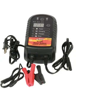 Wirthco Smart Battery Charger and Maintainer Black (20068)