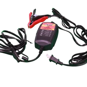 Wirthco Sport Battery Charger & Maintainer - 12V, Black (20069)