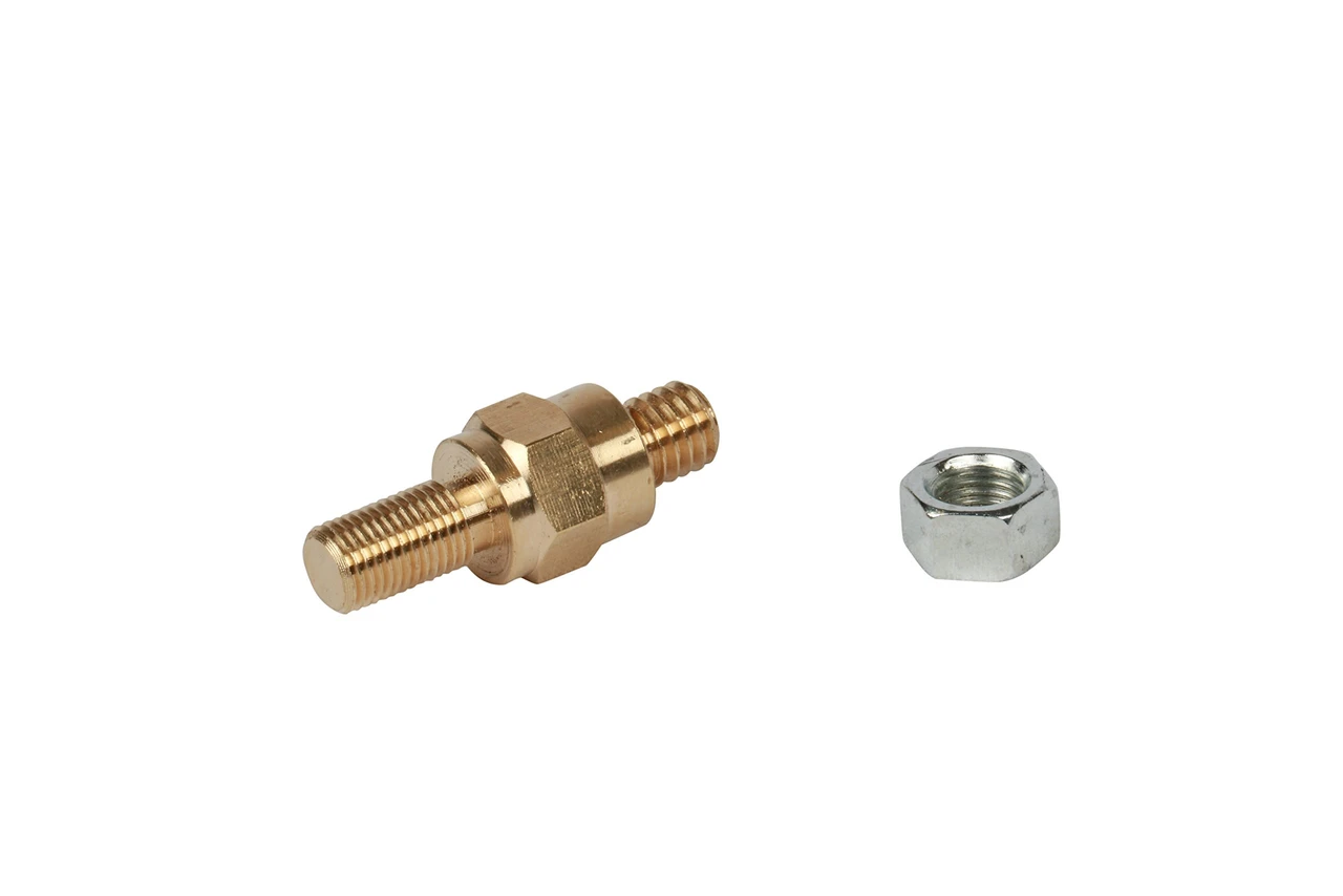 WirthCo Side Mount Long Stud Terminal Battery Bolt Brass (30400) — product image 2