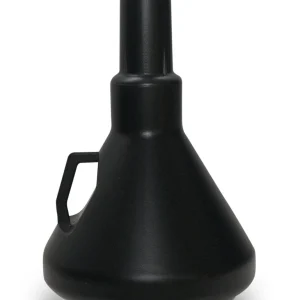 Wirthco Double Capped Funnel - 1-1/3qt, Black, 11" Length (32125)