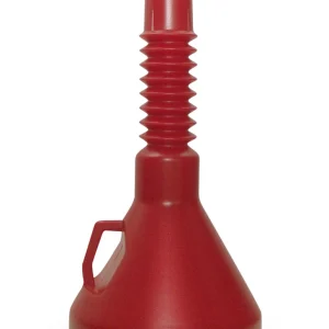 Wirthco Dark Red Double-Capped Funnel 1/2-3 Qt (32145)