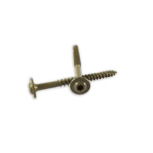 WoodPro 1/4" x 2-1/2" Exterior Wood Screws Round Head 50-Pack (ST14X212-50PC)
