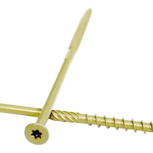 WoodPro Fasteners 10 x 4-3/4" T25 Construction Screws, 50 Pack (AP10X434-50)