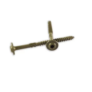 WoodPro Fasteners 5/16"x3-1/8" Round Washer Head Exterior Screws (ST516X318-25PC)