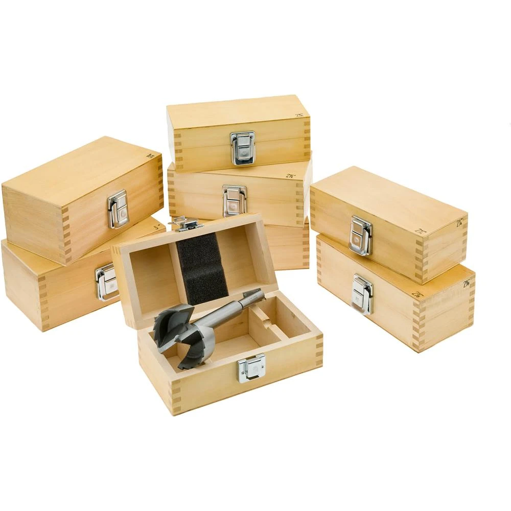 Shop Fox 8-Piece Forstner Bit Set Sizes 2-1/4 to 3-1/8 (D1029) — product image 2