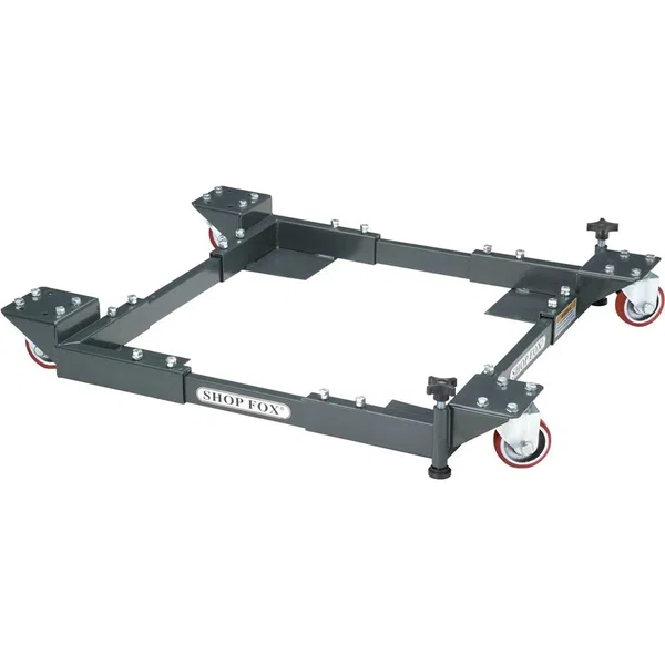 Shop Fox Heavy-Duty Adjustable Mobile Base - 700 lb. max. capacity (D2057A)