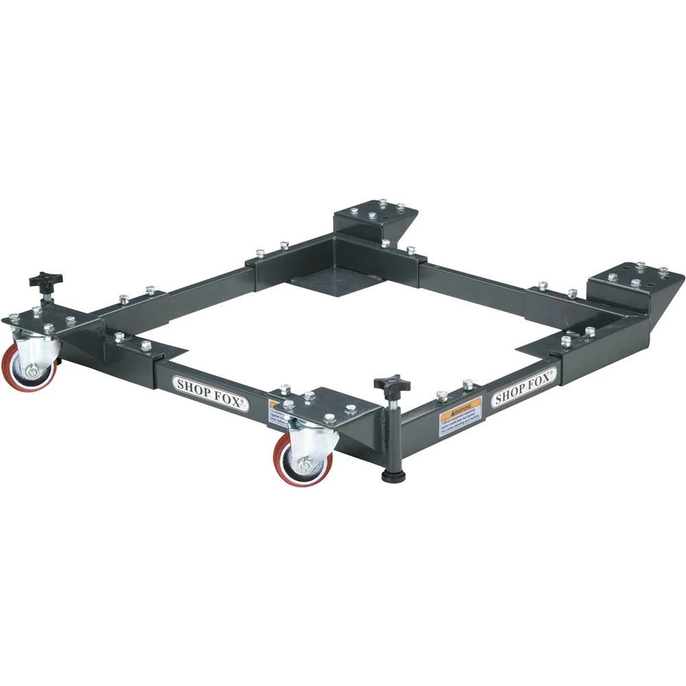 Shop Fox Heavy-Duty Adjustable Mobile Base - 700 lb. max. capacity (D2057A) — product image 2
