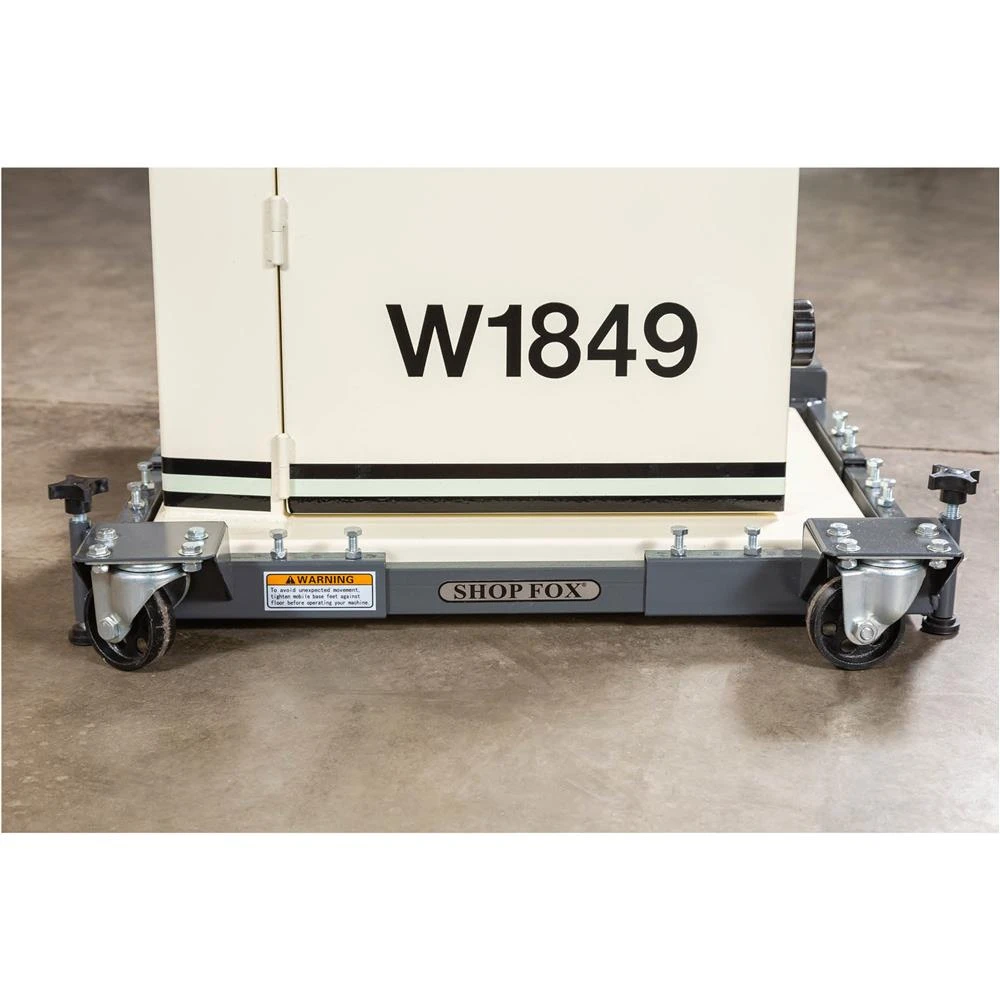 Shop Fox Adjustable Mobile Base Extra Heavy-Duty (D2058A) — product image 2
