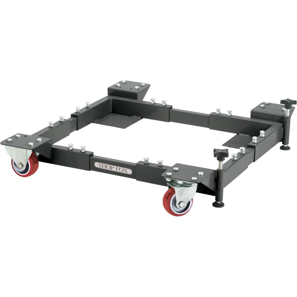 Shop Fox Adjustable Mini Mobile Base 600 lb Capacity (D2260A)
