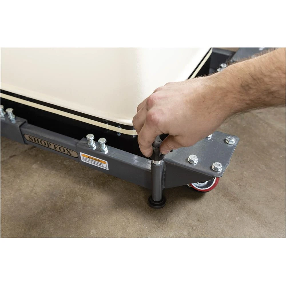 Shop Fox Adjustable Mini Mobile Base 600 lb Capacity (D2260A) — product image 3