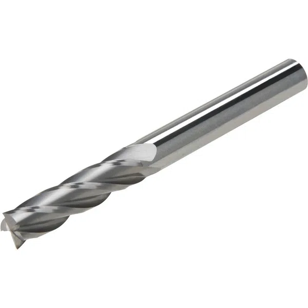 Shop Fox 1/2-Inch Solid Carbide Long End Mill 4-Flute Micro Grain (D2712)