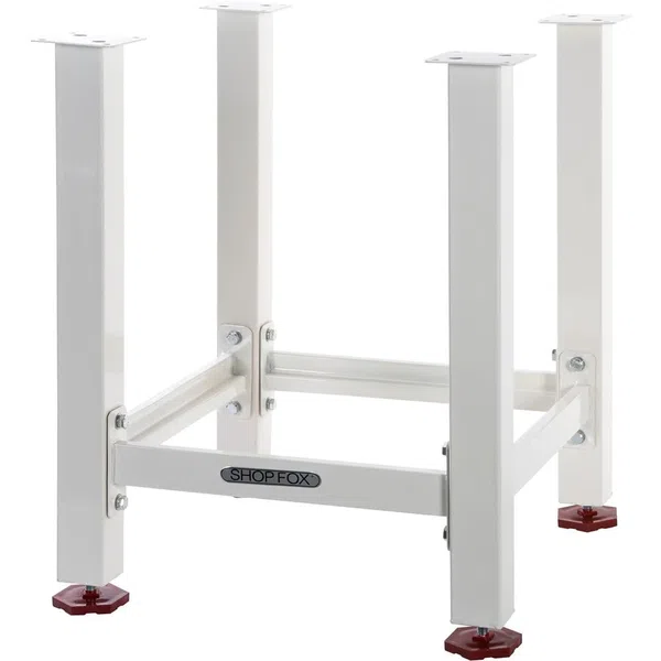 Shop Fox Heavy Duty Workbench Leg System Adjustable Steel Legs Foot Pads (D3304)