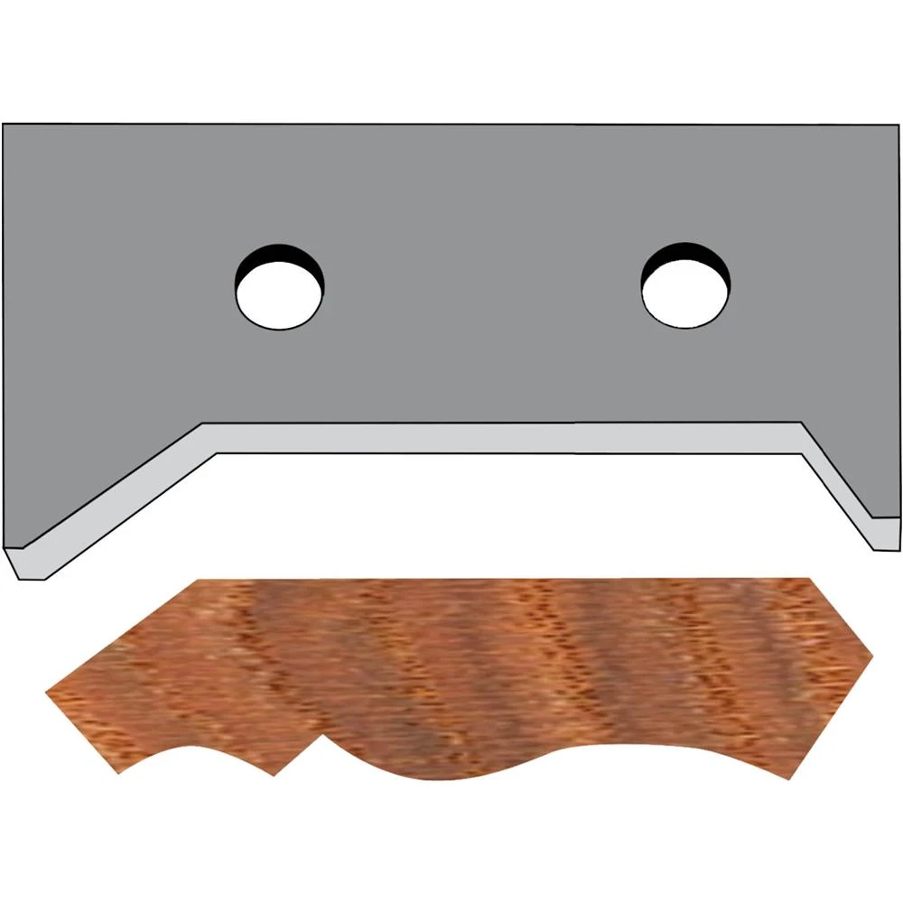 Shop Fox 3-5/8 Inch Back Cutter High Speed Steel Indexable Set of 2 (D3677) — product image 2