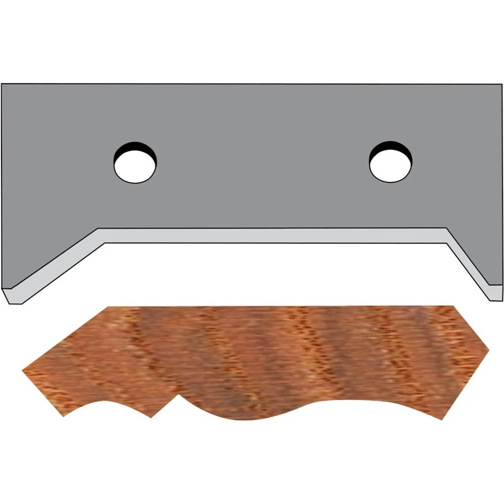 Shop Fox 4-1/4 Inch Back Cutter High Speed Steel Indexable Set of 2 (D3678) — product image 2